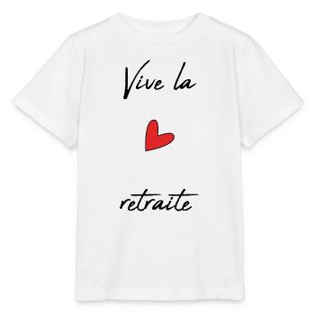 RETIREMENT. RETIREMENT. RETIRED. RETIREMENT - Stanley/Stella MINI CREATOR Kids’ T-Shirt - white - Front - Maike (125cm)