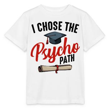psychologue - T-shirt bio MINI CREATOR Stanley/Stella Enfant - blanc - Devant - Maike (125cm)