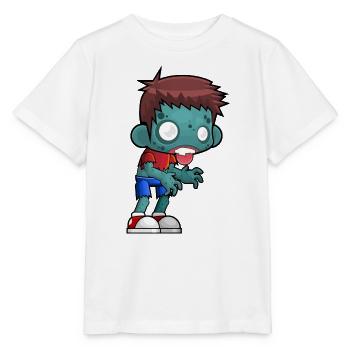 Zombie - Stanley/Stella Kinder T-Shirt MINI CREATOR  - Weiß - Vorne - Maike (125cm)