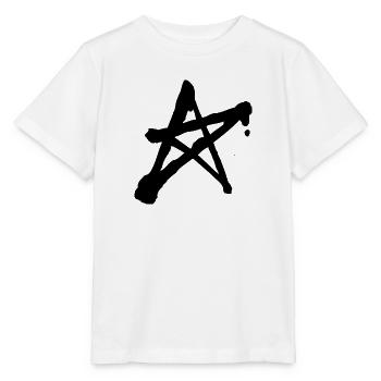 Pentagramm - Stanley/Stella Kinder T-Shirt MINI CREATOR  - Weiß - Vorne - Maike (125cm)
