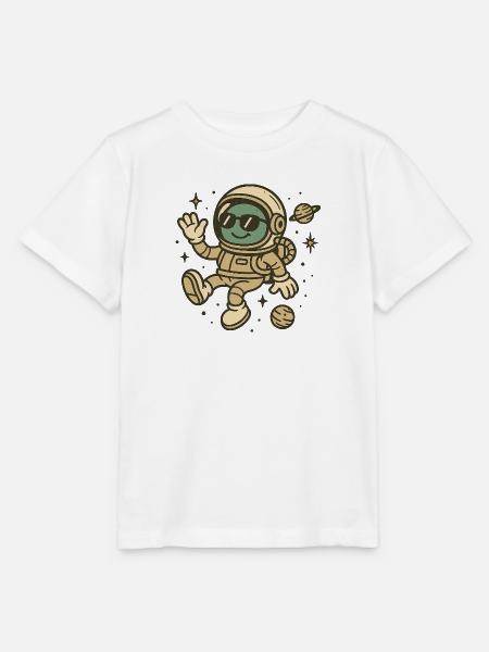 Willkommen im All - Stanley/Stella Kinder T-Shirt MINI CREATOR  - Weiß