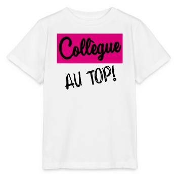 KOLLEGE - Stanley/Stella Kinder T-Shirt MINI CREATOR  - Weiß - Vorne - Maike (125cm)