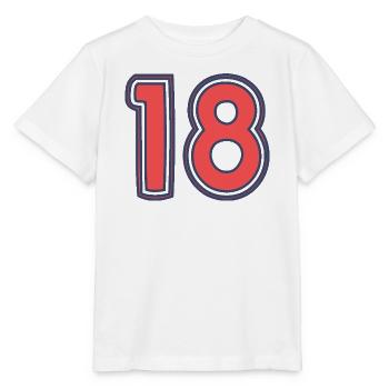 18. 18 YEARS OLD - Stanley/Stella MINI CREATOR Kids’ T-Shirt - white - Front - Maike (125cm)