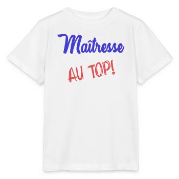 MISTRESS - Stanley/Stella MINI CREATOR Kids’ T-Shirt - white - Front - Maike (125cm)