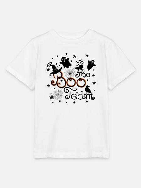 the Boo Team Halloween - Stanley/Stella Kinder T-Shirt MINI CREATOR - Weiß