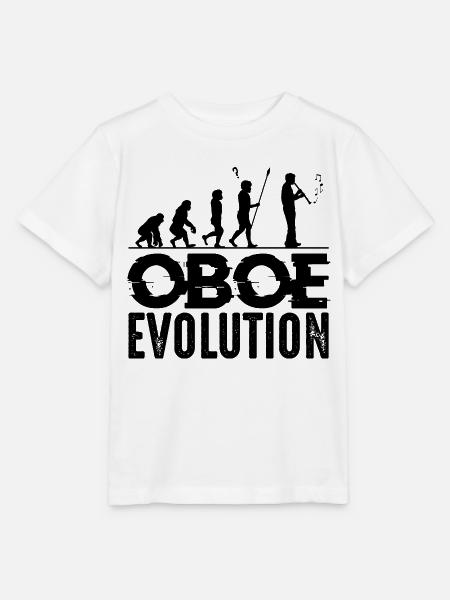 Oboe - Stanley/Stella Kinder T-Shirt MINI CREATOR - Weiß