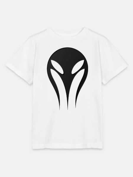 Alien Rave - Stanley/Stella Kinder T-Shirt MINI CREATOR  - Weiß