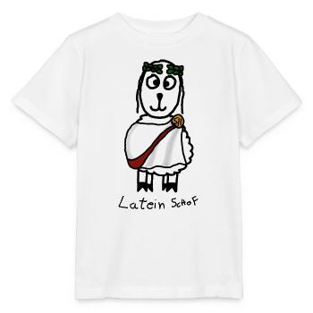 Latein ScHoF - Stanley/Stella Kinder T-Shirt MINI CREATOR  - Weiß - Vorne - Maike (125cm)