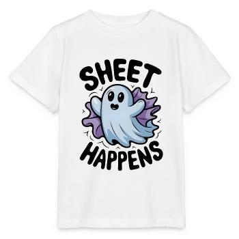 Sheet Happens - Stanley/Stella MINI CREATOR Kids’ T-Shirt - white - Front - Maike (125cm)