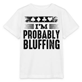 Poker - Stanley/Stella MINI CREATOR Kids’ T-Shirt - white - Front - Maike (125cm)
