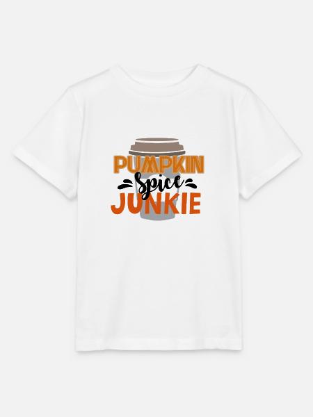 Kürbis Gewürz Pumpkin Spice Herbst - Stanley/Stella Kinder T-Shirt MINI CREATOR  - Weiß
