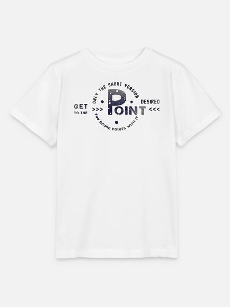 get to the point - Stanley/Stella Kinder T-Shirt MINI CREATOR - Weiß