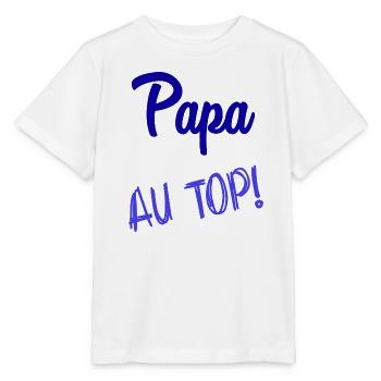 HAPPY FATHER'S DAY. DAD. FATHER'S DAY - Stanley/Stella MINI CREATOR Kids’ T-Shirt - white - Front - Maike (125cm)