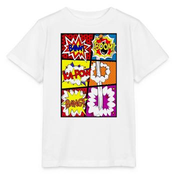 Comicstrip Comic-Strip Comic - Stanley/Stella Kinder T-Shirt MINI CREATOR  - Weiß - Vorne - Maike (125cm)