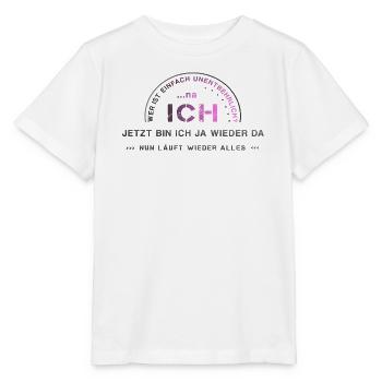 Ich Egoist Selbstliebe - Stanley/Stella Kinder T-Shirt MINI CREATOR  - Weiß - Vorne - Maike (125cm)