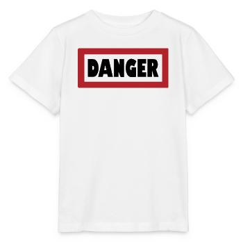 Warnung: Stilvoll gefährlich - Stanley/Stella Kinder T-Shirt MINI CREATOR  - Weiß - Vorne - Maike (125cm)