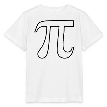 Pi Day PI pi - Stanley/Stella Kinder T-Shirt MINI CREATOR  - Weiß - Vorne - Maike (125cm)