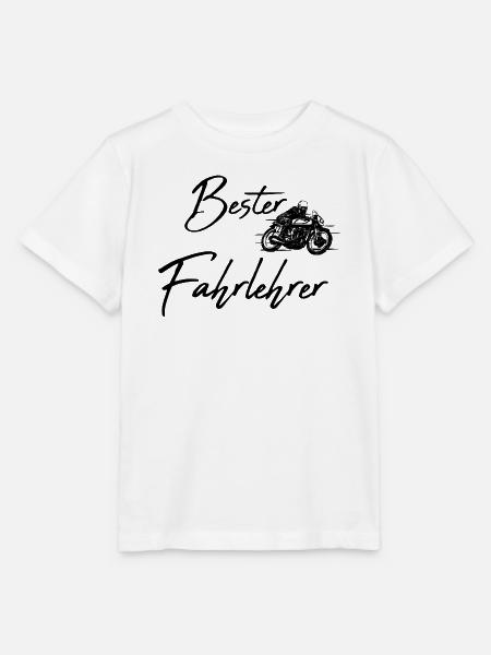 Bester Fahrlehrer - Stanley/Stella Kinder T-Shirt MINI CREATOR - Weiß
