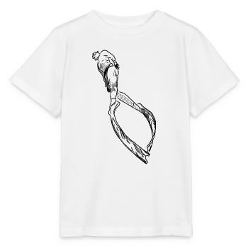 Apnoe 001 black - Stanley/Stella Kinder T-Shirt MINI CREATOR  - Weiß - Vorne - Maike (125cm)