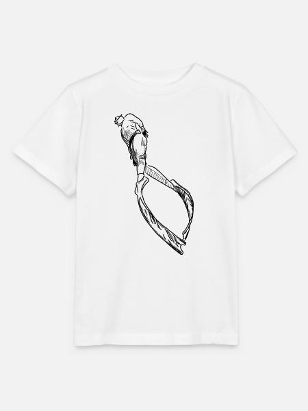 Apnoe 001 black - Stanley/Stella Kinder T-Shirt MINI CREATOR  - Weiß