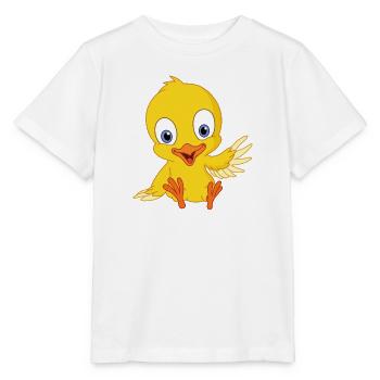 Cute chick - Stanley/Stella MINI CREATOR Kids’ T-Shirt - white - Front - Maike (125cm)