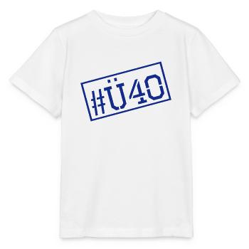 Ü 40 Geburtstag - Über 40 - 40. Geburtstag - Stanley/Stella Kinder T-Shirt MINI CREATOR  - Weiß - Vorne - Maike (125cm)