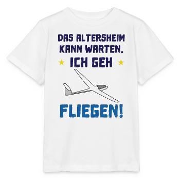 das altersheim kann warten - Stanley/Stella Kinder T-Shirt MINI CREATOR  - Weiß - Vorne - Maike (125cm)