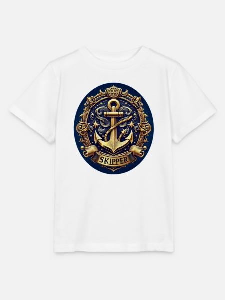 Skipper Logo - Stanley/Stella Kinder T-Shirt MINI CREATOR - Weiß