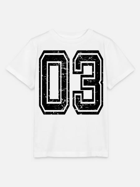 03 Afyon used look schwarz - Stanley/Stella Kinder T-Shirt MINI CREATOR - Weiß