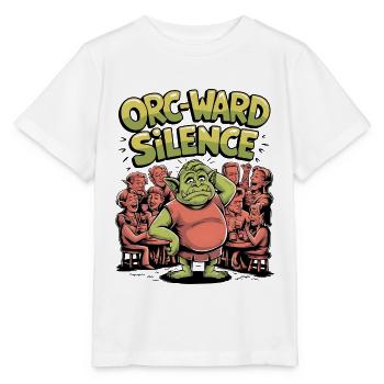 Orc-ward Silence - Stanley/Stella MINI CREATOR Kids’ T-Shirt - white - Front - Maike (125cm)