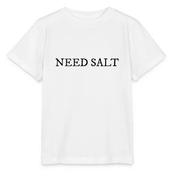 Salz Kochen Backen - Stanley/Stella Kinder T-Shirt MINI CREATOR  - Weiß - Vorne - Maike (125cm)