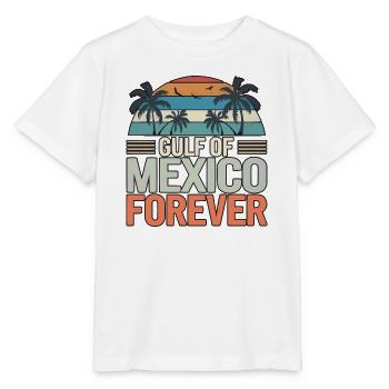 Golf von Mexiko Ozeanisches Becken Touristenattraktion Reisen - Stanley/Stella Kinder T-Shirt MINI CREATOR  - Weiß - Vorne - Maike (125cm)