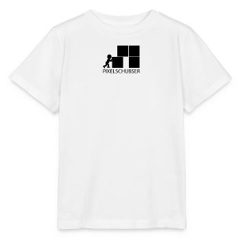 Pixelschubser und stolz darauf! - Stanley/Stella Kinder T-Shirt MINI CREATOR  - Weiß - Vorne - Maike (125cm)