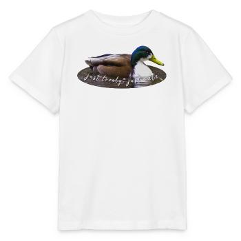 just lovely just cute - Stanley/Stella Kinder T-Shirt MINI CREATOR  - Weiß - Vorne - Maike (125cm)