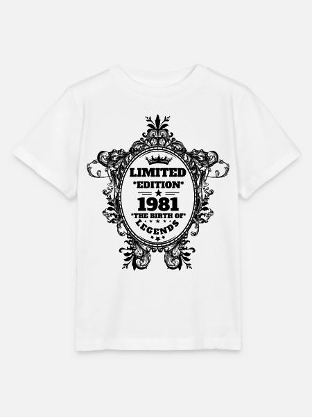 1981 - Stanley/Stella Kinder T-Shirt MINI CREATOR - Weiß