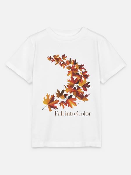 Fallen Sie in Farbe - Stanley/Stella Kinder T-Shirt MINI CREATOR - Weiß