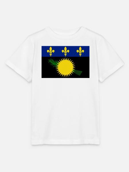 Guadeloupe - Stanley/Stella Kinder T-Shirt MINI CREATOR - Weiß