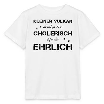 cholerisch ehrlich Choleriker - Stanley/Stella Kinder T-Shirt MINI CREATOR  - Weiß - Vorne - Maike (125cm)