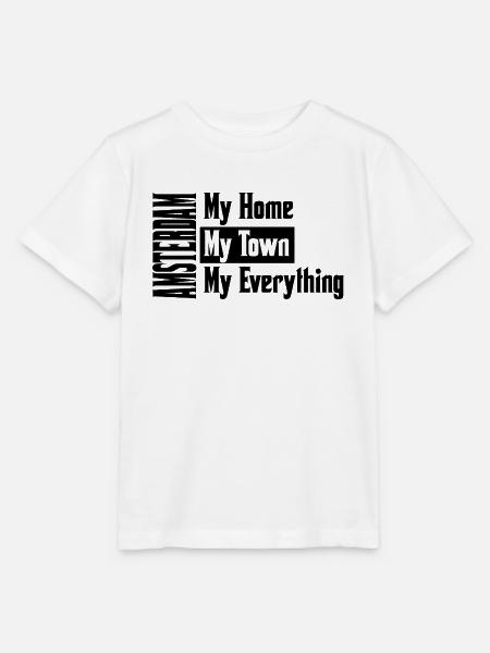 Amsterdam Niederlande - Stanley/Stella Kinder T-Shirt MINI CREATOR  - Weiß
