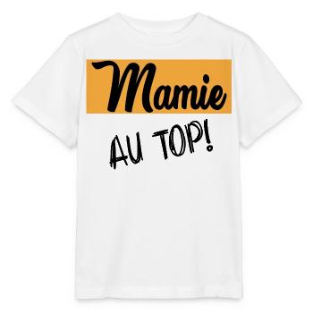 granny - Stanley/Stella MINI CREATOR Kids’ T-Shirt - white - Front - Maike (125cm)