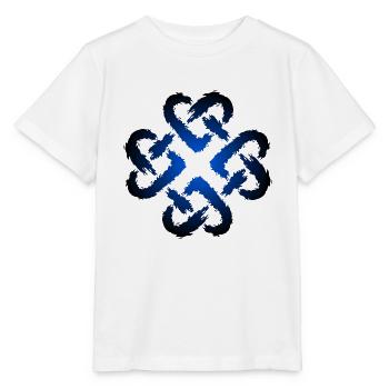 Keltische Knoten Herz Unendlichkeit Endlos - Stanley/Stella Kinder T-Shirt MINI CREATOR  - Weiß - Vorne - Maike (125cm)