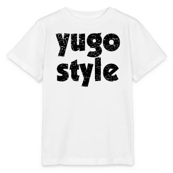 yugo style - united style of Balkan - Stanley/Stella MINI CREATOR Kids’ T-Shirt - white - Front - Maike (125cm)