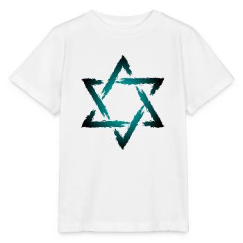 Davidstern - Stanley/Stella Kinder T-Shirt MINI CREATOR  - Weiß - Vorne - Maike (125cm)