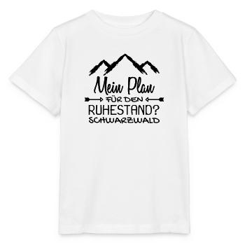 Schwarzwald Schwaben Schwabe Rentner Geschenk - Stanley/Stella Kinder T-Shirt MINI CREATOR  - Weiß - Vorne - Maike (125cm)