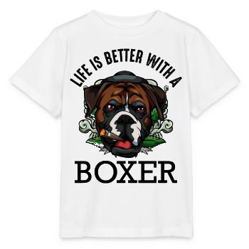 boxer - Stanley/Stella MINI CREATOR Kids’ T-Shirt - white - Front - Maike (125cm)