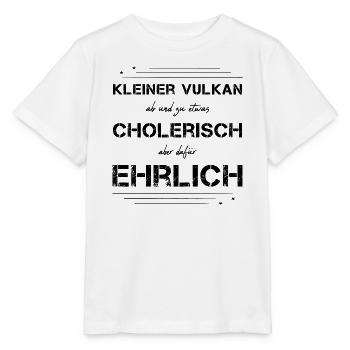 cholerisch ehrlich Choleriker - Stanley/Stella Kinder T-Shirt MINI CREATOR  - Weiß - Vorne - Maike (125cm)
