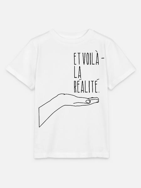 Et voilà - la réalité. - Stanley/Stella Kinder T-Shirt MINI CREATOR - Weiß