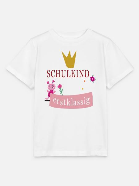 Schulkind erstklassig - Stanley/Stella Kinder T-Shirt MINI CREATOR - Weiß