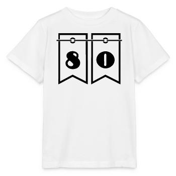 ANNIVERSARY. HAPPY BIRTHDAY. HAPPY BIRTHDAY. - Stanley/Stella MINI CREATOR Kids’ T-Shirt - white - Front - Maike (125cm)
