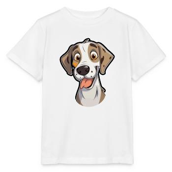 Alano Español Hunderasse Cartoon Kawaii Illustratio - Stanley/Stella Kinder T-Shirt MINI CREATOR  - Weiß - Vorne - Maike (125cm)